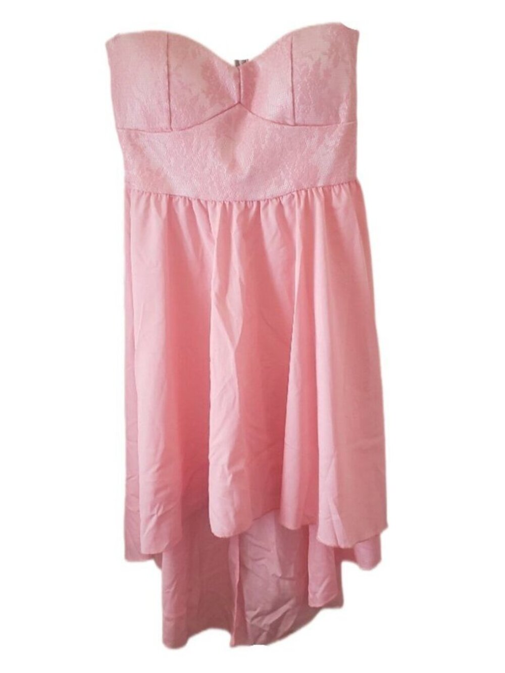 Zoah Design Pink High Low Skater Dress